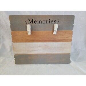 Hobby Lobby Memories Photo Frame With Clothes Pins